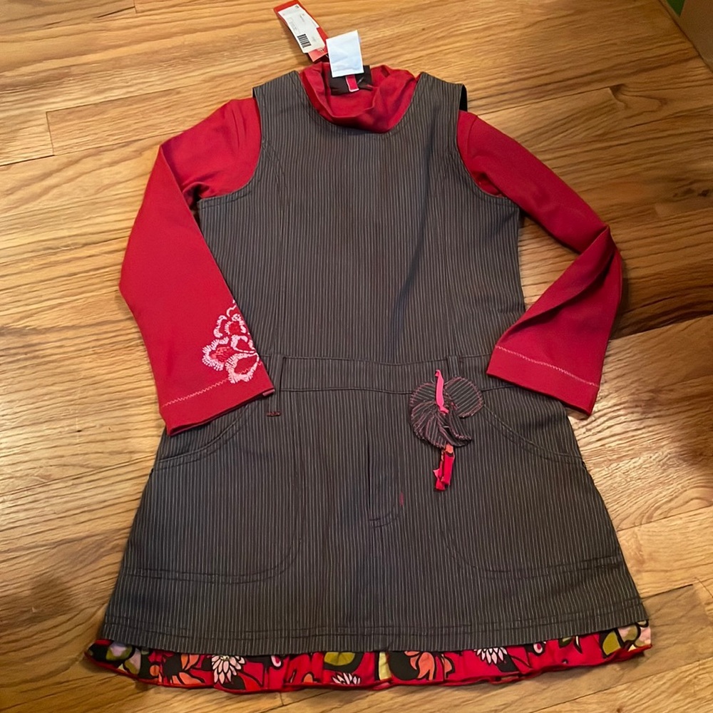 NWT- Catamini jumper and shirt-size 6-absolutely to die for!